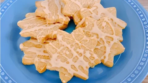 Carrot Cake Shortbread is a fun twist on a classic cookie, combining the flavors of carrot cake with the buttery, crumbly texture of traditional shortbread.