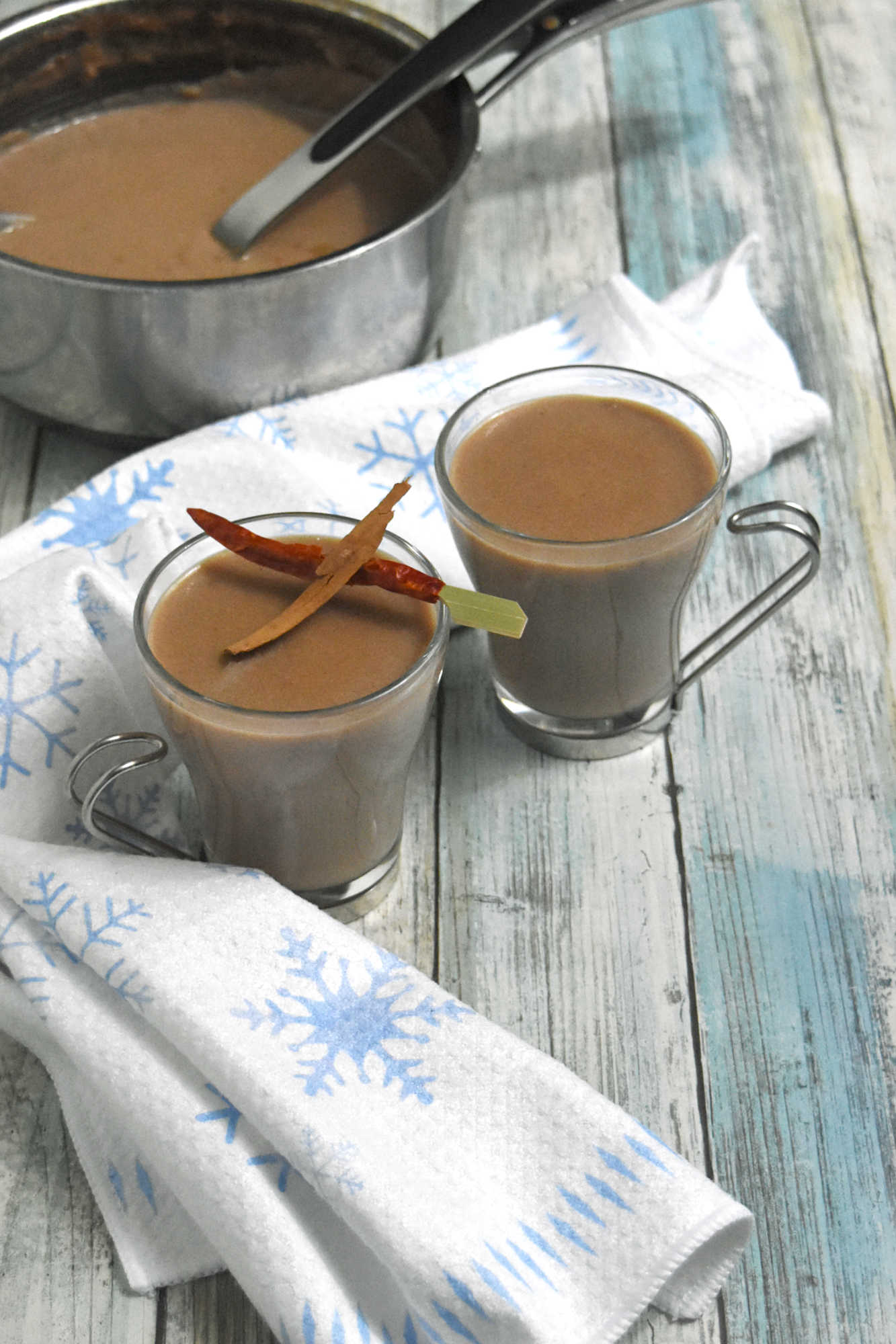 Champurrado Creamy Mexican Hot Chocolate is an exotic treat that promises just that. Dive into the creamy decadence and let the flavors dance on your tongue. #HotChocolate #CultureInACup #Champurrado #MexicanHotChocolate #WinterWarmer #ChocolateLovers #AuthenticTaste