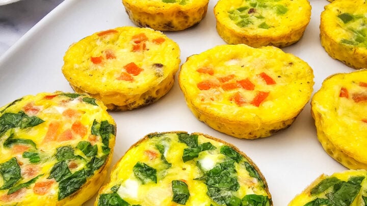 Muffin Tin Omelets are a quick and easy way to get a tasty and filling breakfast on the table in the mornings.