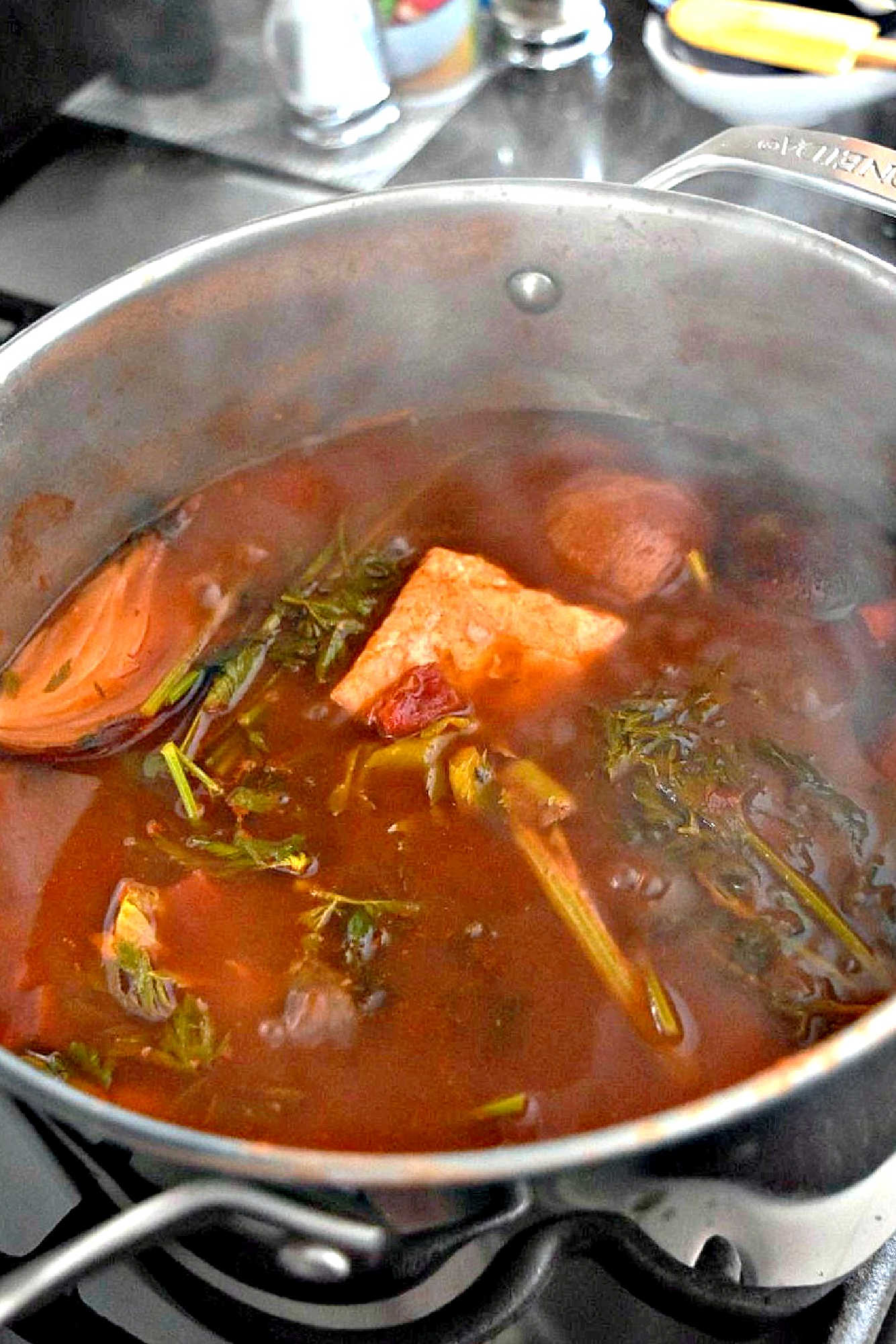 Nothing comforts quite like a bowl of Hearty Vegetable Soup & Tuscan Sausage made with homemade broth. Parmesan rinds melt while simmering, adding depth and a subtle nutty finish. Let this soup be your new favorite. #Italiansoup #sausagesoup #vegetablesoup #soupfordinner #SoupSeason #OnePotMeal #ComfortFoodie #SausageLoversUnite #HomemadeHealthyEats