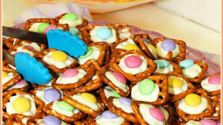 These sweet and salty snacks are a fun party treat to make and eat!