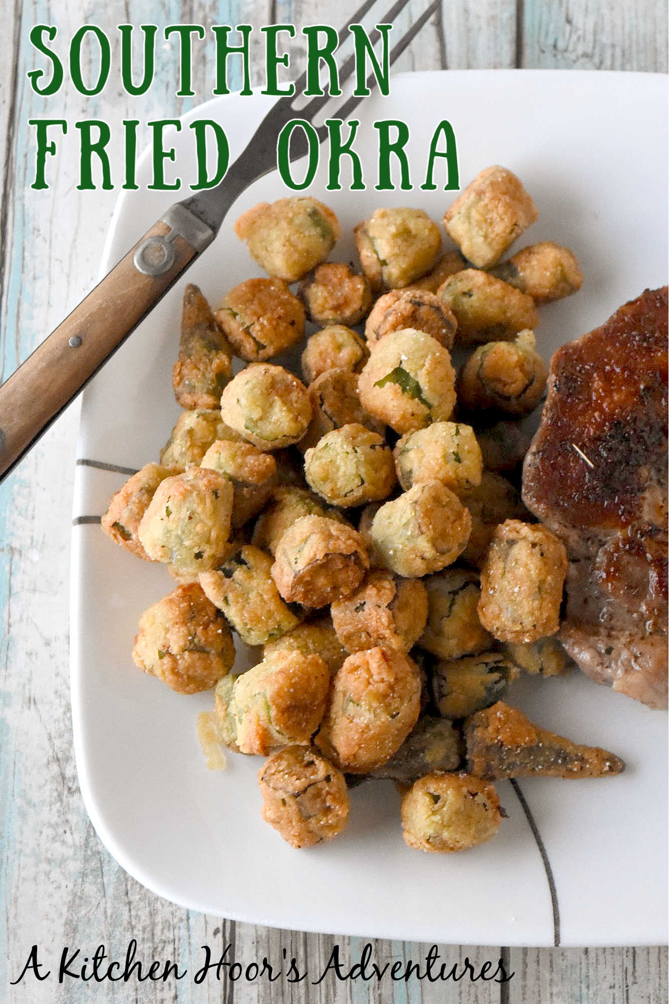 Crispy southern fried okra instantly brings a touch of southern charm to your table. These crunchy, golden bites are the perfect excuse to linger a little longer around the holiday table. #HolidaySideDish #southernfoodlove #okralove #friedfoodheaven #southernfavourites #southerncookingdelights