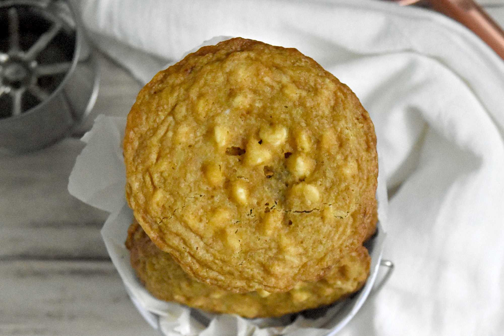 Lemon Ginger White Chocolate Chip Cookies combine tart lemon and warm ginger with creamy white chocolate for an irresistible flavor trio. These cookies are a great pick for bake sales, gifting, or simply enjoying with your favorite cup of tea. #LemonCookies #GingerWhiteChocolate #BakeWithLove #TastyTreats #SweetAndTangy