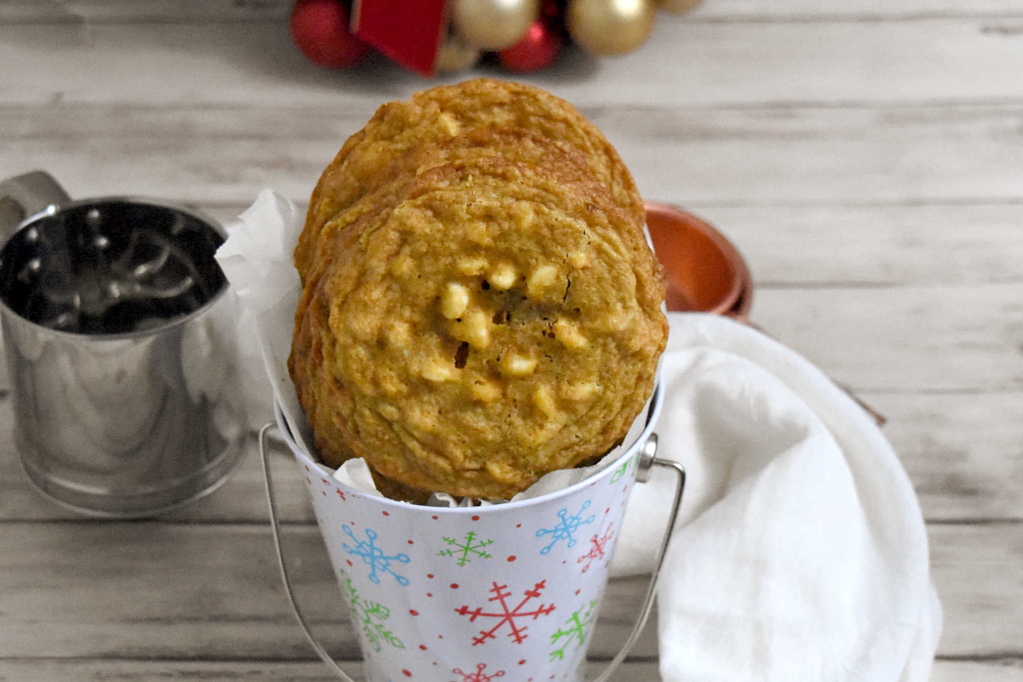 Lemon Ginger White Chocolate Chip Cookies combine tart lemon and warm ginger with creamy white chocolate for an irresistible flavor trio. These cookies are a great pick for bake sales, gifting, or simply enjoying with your favorite cup of tea. #LemonCookies #GingerWhiteChocolate #BakeWithLove #TastyTreats #SweetAndTangy