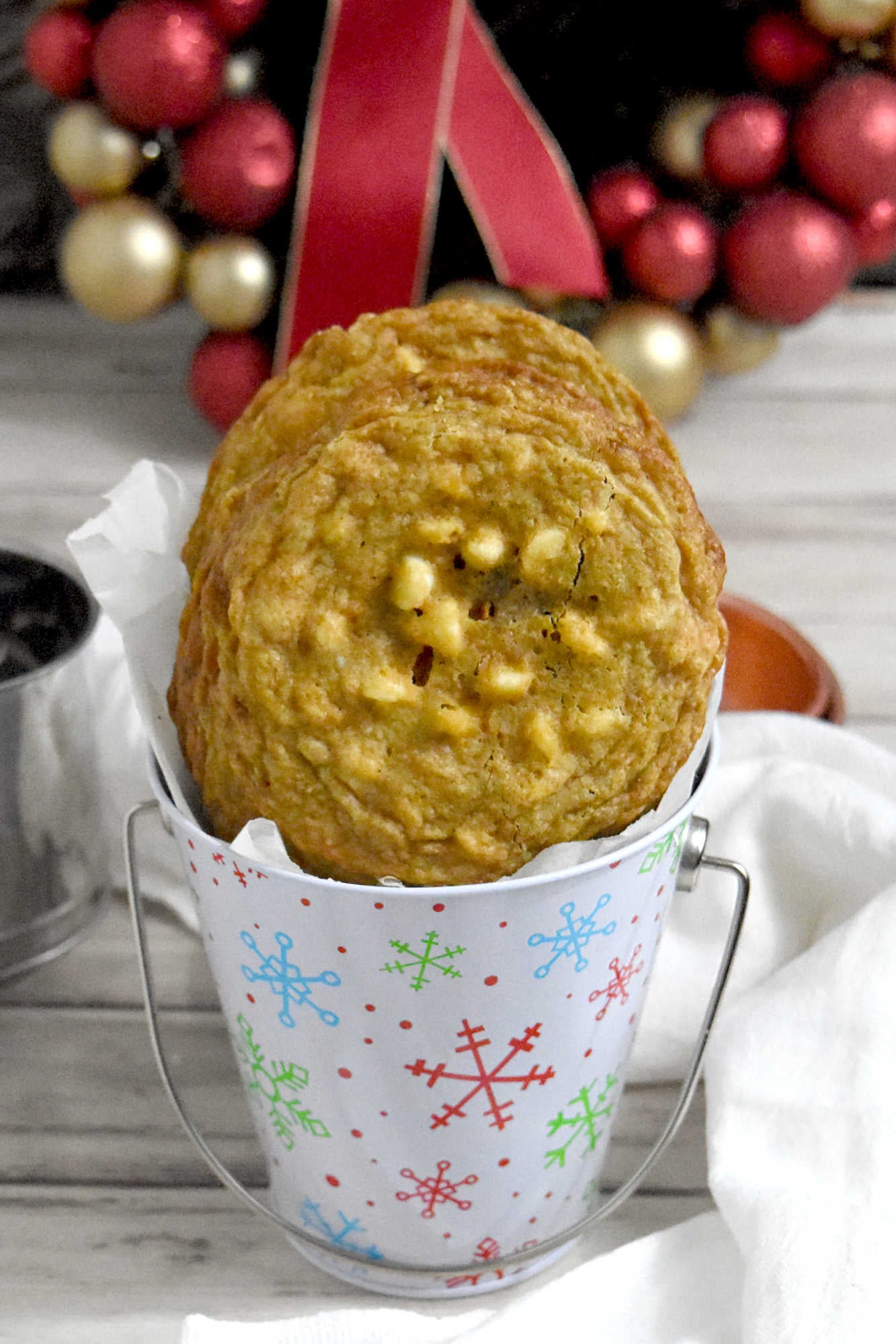 Lemon Ginger White Chocolate Chip Cookies combine tart lemon and warm ginger with creamy white chocolate for an irresistible flavor trio. These cookies are a great pick for bake sales, gifting, or simply enjoying with your favorite cup of tea. #LemonCookies #GingerWhiteChocolate #BakeWithLove #TastyTreats #SweetAndTangy
