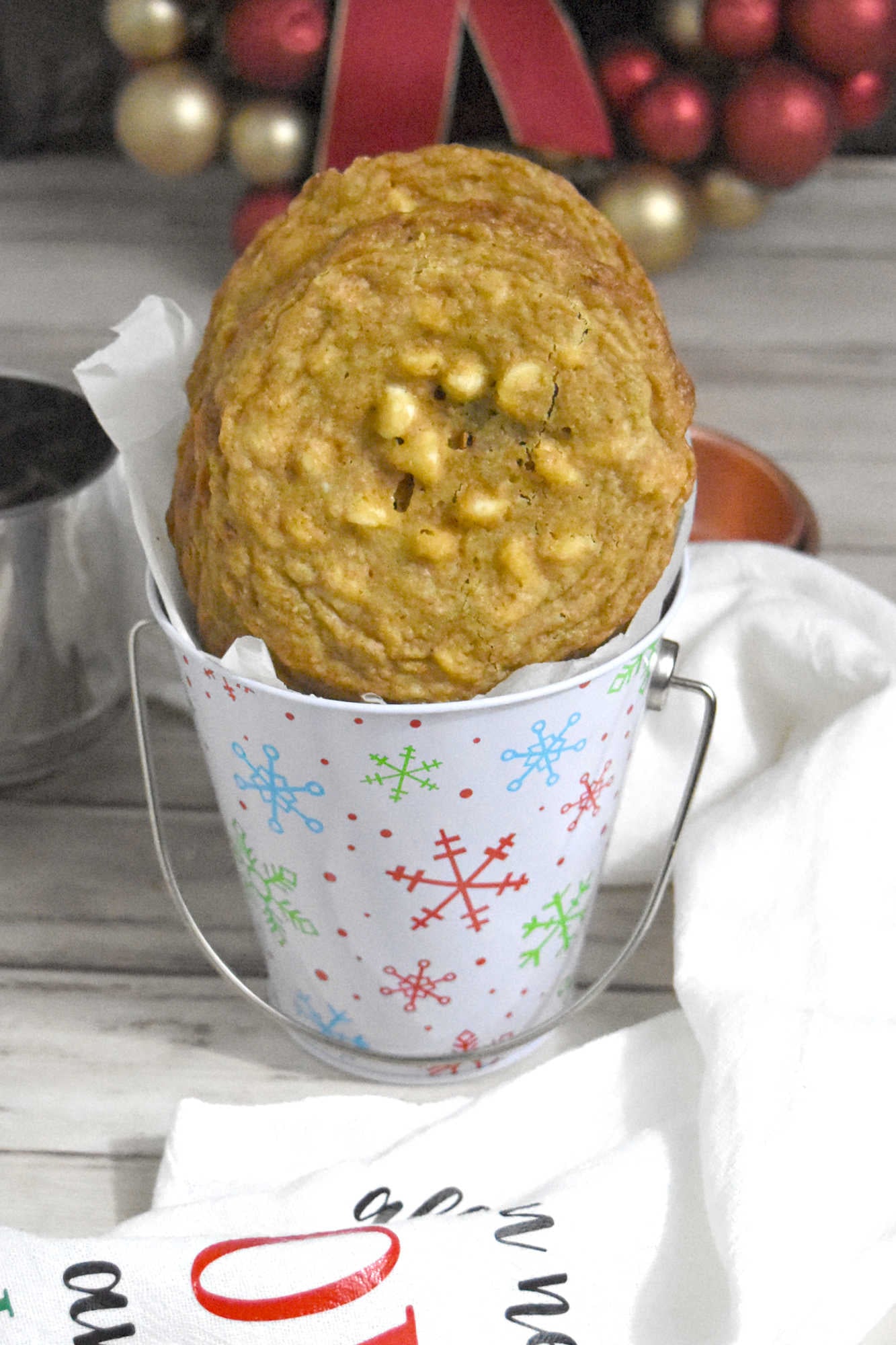 Lemon Ginger White Chocolate Chip Cookies combine tart lemon and warm ginger with creamy white chocolate for an irresistible flavor trio. These cookies are a great pick for bake sales, gifting, or simply enjoying with your favorite cup of tea. #LemonCookies #GingerWhiteChocolate #BakeWithLove #TastyTreats #SweetAndTangy
