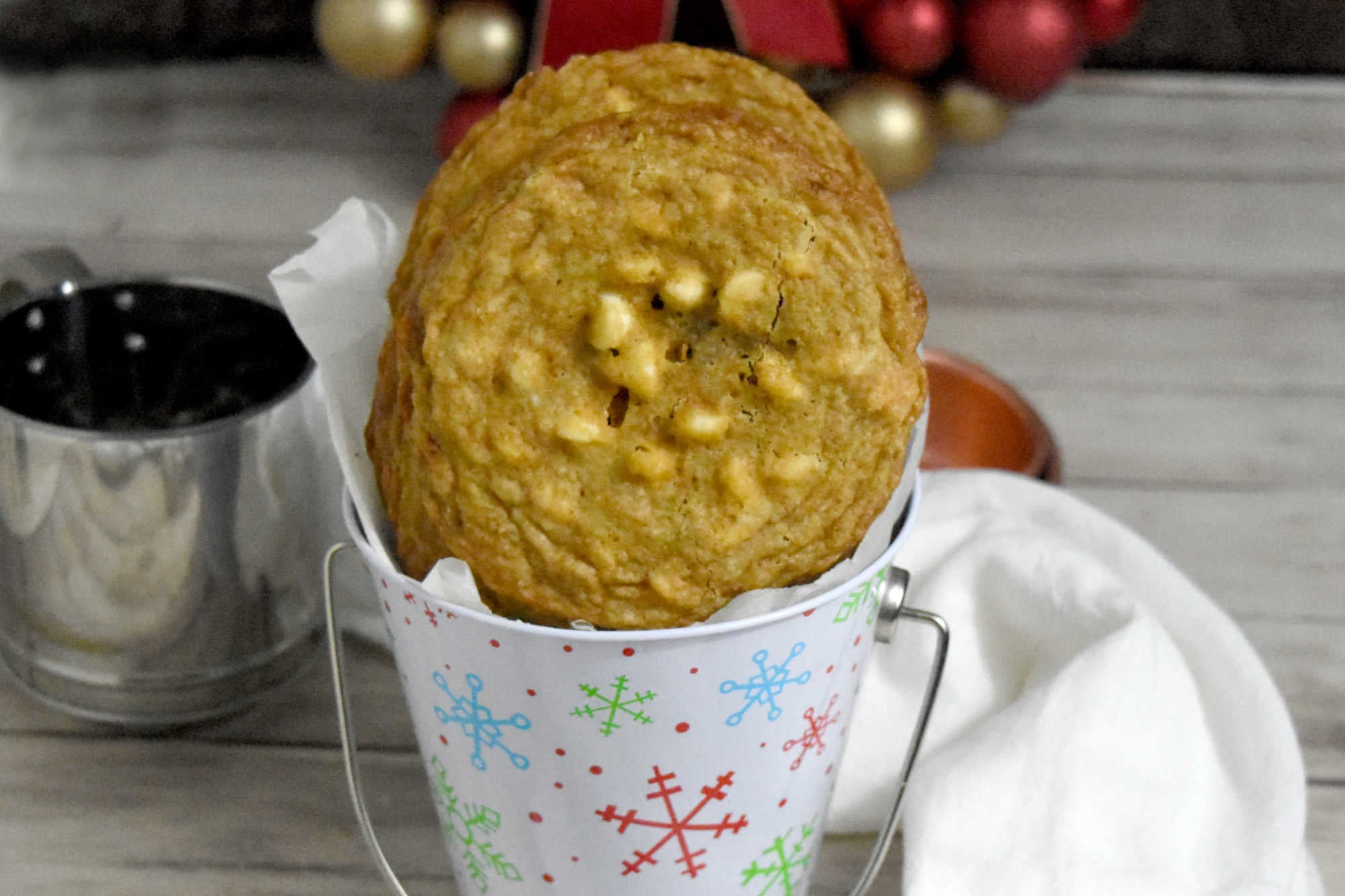 Lemon Ginger White Chocolate Chip Cookies combine tart lemon and warm ginger with creamy white chocolate for an irresistible flavor trio. These cookies are a great pick for bake sales, gifting, or simply enjoying with your favorite cup of tea. #LemonCookies #GingerWhiteChocolate #BakeWithLove #TastyTreats #SweetAndTangy