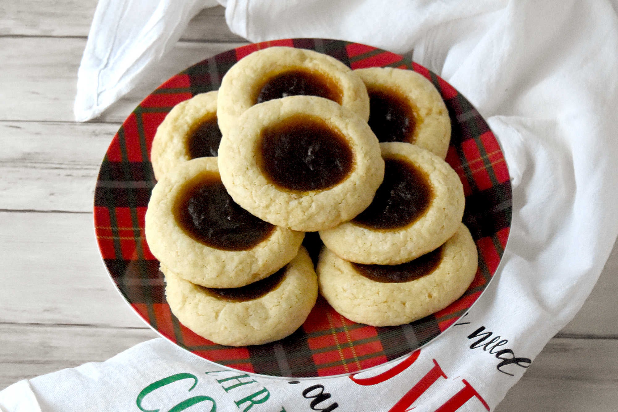 Quick and Easy Pumpkin Pie Thumbprint Cookies