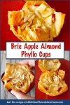 Bite-sized Brie, apple, and almond phyllo cups are your new go-to for gatherings or a simple snack. Each cup offers a delicious balance of creamy, crisp, and nutty flavors. #OurFamilyTable #PhylloCups #BrieLovers #AppetizerIdeas #EasyEntertaining #FingerFoodFrenzy #delicious #snacktime #easyrecipe #entertaining #appetizers #appetizer #foodie #recipe #BrieLover #FruityBites #CheeseObsessed #HomemadeAppetizers