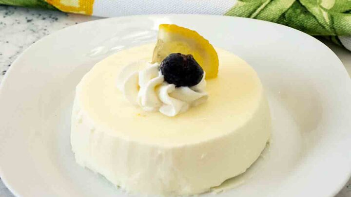 Creamy, bright, and lemony, Lemon Panna Cotta is an easy and special dessert.  Perfect for a holiday brunch like Mother’s Day or Easter.