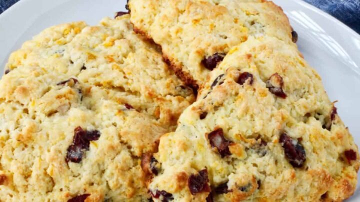 Dress up your brunch table with these Cranberry and Pixie Tangerine scones. They are easy to make and super flavorful.