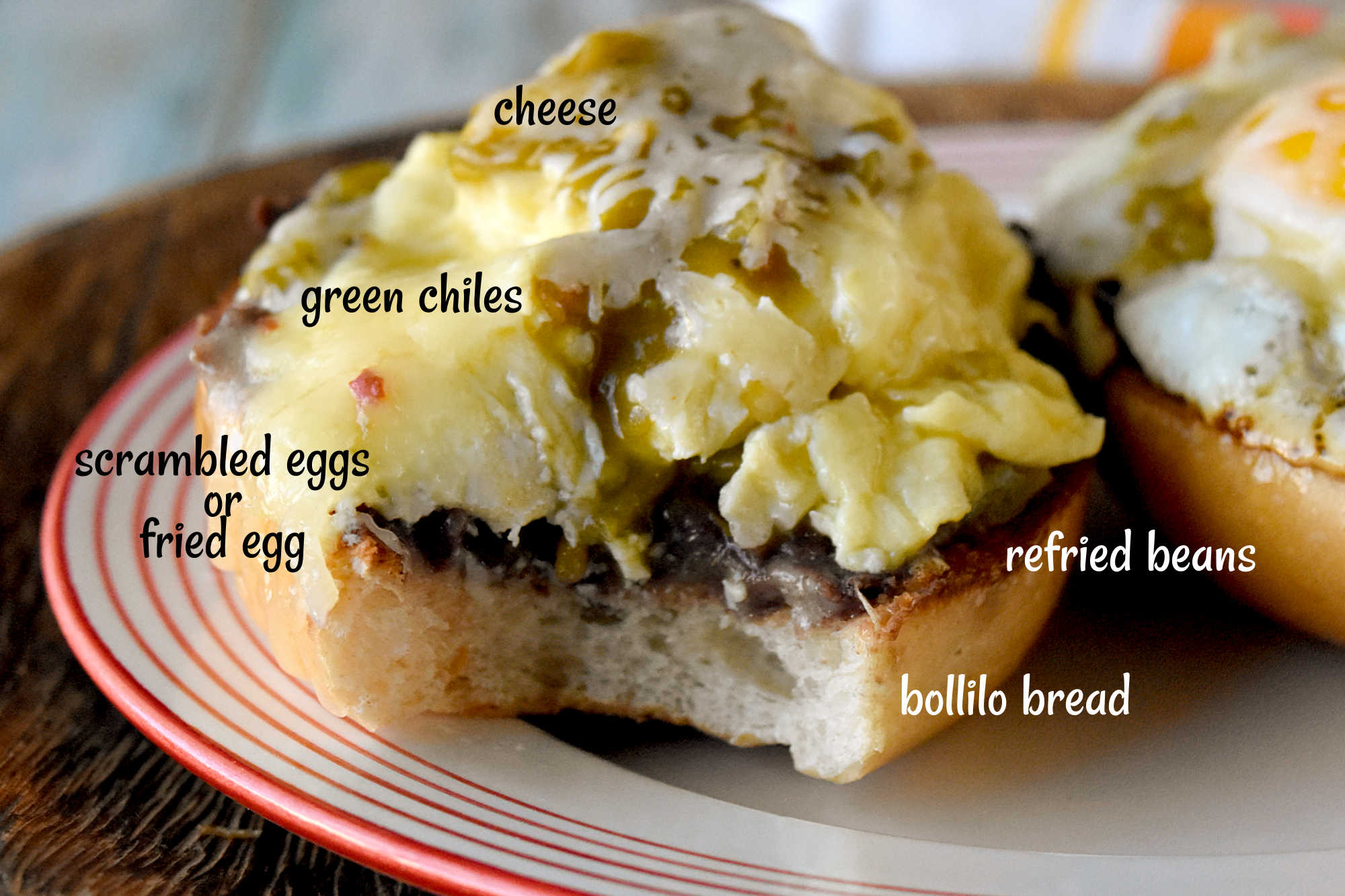 Experience the perfect blend of eggs and spicy green chiles in every bite of these mouthwatering molletes. Whether you're hosting a brunch or treating yourself on Mother's Day, this recipe is sure to impress. Don't wait any longer - unleash the flavor explosion today!
 
Looking for a new brunch favorite or a satisfying snack? Egg and green chile molletes are the answer! This simple yet delicious dish brings together warm bread, crispy eggs, and zesty green chiles for a meal that’s both comforting and exciting. Whether you’re a seasoned cook or just starting out, molletes are sure to become a staple in your kitchen.
 
What Are Molletes?
 
Molletes are a traditional Mexican open-faced sandwich.  They’re typically made by topping sliced bread with refried beans and cheese, then baking until golden and bubbly. Our version adds a flavorful twist by including crispy fried eggs topped with green chiles, enhancing both texture and taste. Molletes are loved for their versatility and ability to satisfy cravings any time of day.
 
P2V
 
This dish has roots in Mexican culinary traditions, dating back to colonial times when bread became a staple. Molletes were originally a way to use up leftover bread and beans, turning simple ingredients into a comforting meal. Over time, molletes have evolved, reflecting regional tastes and creative adaptations. Today, they’re enjoyed across Mexico and beyond, celebrated for their ease and flavor.
 
Basic Molletes Ingredients
 
To make egg and green chile molletes, you’ll need these essentials:
Bread (bolillo, baguette, or other crusty loaf)
Eggs
Green chiles (fresh or canned)
Refried beans
Cheese (such as Monterey Jack or queso fresco)
Butter or oil
Salt and pepper
 
P3H
 
Gather Your Ingredients
 
Choose a sturdy bread that holds up well to toppings. Bollilos are oval-shaped Mexican rolls with a crisp golden crust and a soft, airy interior, perfect for holding hearty toppings.  For green chiles, canned varieties work in a pinch, but fresh roasted chiles will add extra depth. Make sure your eggs are fresh and select a melty cheese for that signature gooey finish. I like a Colby or pepper jack.  Sometimes I opt for a quesadilla cheese which is super cheesy and delicious.  Prepping all ingredients beforehand makes assembly easy and stress-free.
 
Customizing Your Molletes
 
Molletes are wonderfully adaptable. Change up the cheese to one you like.  Melty and delicious like a cheddar or sprinkle some Oaxaca on top.  Level up the protein and add cooked sausage or bacon.  Finally, sprinkle the finished dish with fresh cilantro or sliced green onions for extra flavor. Up the veggies and add sautéed mushrooms or onions. Spice lovers can use hotter chiles or add a dash of hot sauce.
 
P4V
 
Type of Bread Used for Molletes
 
Bolillo rolls are the traditional choice.  They are known for their crisp crust and soft interior. If you can’t find bolillos, try using a baguette.  Or you can grab ciabatta loaf or roll.  You can even try sourdough or French bread.  I’ve made plenty of French bread pizzas and know it will stand up to all the toppings.  The key is finding bread that won’t get soggy and offers a sturdy base for your toppings.
 
Prep Your Bread
 
Slice your bread in half lengthwise and lightly toast it to help create a crunchy foundation. You can brush the cut sides with butter for added richness before toasting under the broiler or in a toaster oven.  If you’re toasting it in the broiler, make sure to keep an eye on it.  It will burn faster than you think.  I’m talking seconds.  So, don’t let it go unattended.
 
P5V
 
Cook the Eggs and Green Chiles
 
Cook your eggs in a skillet.  I made some crispy edged fried eggs.  I like mine well done.  But you can make them over easy or even sunny side up if you want.  Or you can scramble them.  If you opt for scrambled you can stir in the diced green chiles. 
 
If you’re going to scramble them, aim for soft, creamy eggs so they stay moist when assembled with the other ingredients.  Gently whisk your eggs and cook them over low heat.  Stir continuously to create small, creamy curds. Remove the eggs from the heat just before they’re fully set to ensure they stay tender and moist, perfect for topping molletes.
 
P6H
 
Assemble Your Molletes
 
Spread a generous layer of refried beans on each toasted bread half. There are several types to choose from.  I like black refried beans.  They’re rich and delicious.  But you can find pinto and Peruvian beans.  Or you can make your own out of any type of bean you want.  Top with the fried egg (or scrambled) and then some green chiles.  Next, sprinkle with cheese. Finally, return to the oven until the cheese melts and bubbles. Serve warm garnished with cilantro or sliced green onions and a dash of cholula sauce for an added kick.
 
For a Mother’s Day brunch, serve these molletes family-style on a big platter so everyone can grab a warm, melty piece. Have a toppings bar so they can finish their own with fresh toppings like sliced avocado, pico de gallo, cilantro, or a drizzle of your favorite hot sauce.
 
P7V
 
They pair beautifully with a bright fruit salad (think berries, melon, and citrus) or a simple green salad with a lime vinaigrette.  You can also serve them with some patatas bravas, or crispy and spicy breakfast potatoes to round out the meal. I’m fond a creamy, homemade guacamole to dallop on top.  For drinks, try serving it with an agua fresca or sparkling water with grapefruit and mint.  Or for a luscious libation a delicious michelada, mimosa or a paloma with grapefruit soda and tequila.  They add a festive touch and pair beautifully with the bold flavors of molletes.
 
Enjoy Your Flavorful Creation
 
Fried egg and green chile molletes are a vibrant Mexican-inspired breakfast dish, featuring crispy-edged fried eggs nestled atop toasted bread halves generously layered with rich refried beans. The eggs are topped with diced green chiles, adding a mild heat and zesty flavor that perfectly complements the creamy beans. Finished with a sprinkle of cheese and melted until bubbly, these molletes offer a satisfying combination of savory, spicy, and cheesy elements in every bite, making them an irresistible option for brunch or a special occasion.
 
P8H
 
If you’re looking to round out your Mother’s Day brunch spread with more Latin American flavors, consider serving sweet and savory treats.  Serve these with some Mexican chilaquiles consist of crispy tortilla chips simmered in salsa and topped with crema and queso fresco.   Or try these with some Argentinian medialunas, which are buttery crescent rolls that are perfect for pairing with coffee. Finally, Colombian arepas.  They are lightly grilled and filled with cheese or eggs, making them a delightful addition alongside molletes.
 
You could also add Brazilian pão de queijo.  They’re soft and chewy cheese breads that re addictive!  Or try a Peruvian fruit salad with passion fruit and mango for a refreshing touch.  These molletes would be perfect paired with sweet or savory empanadas, too.