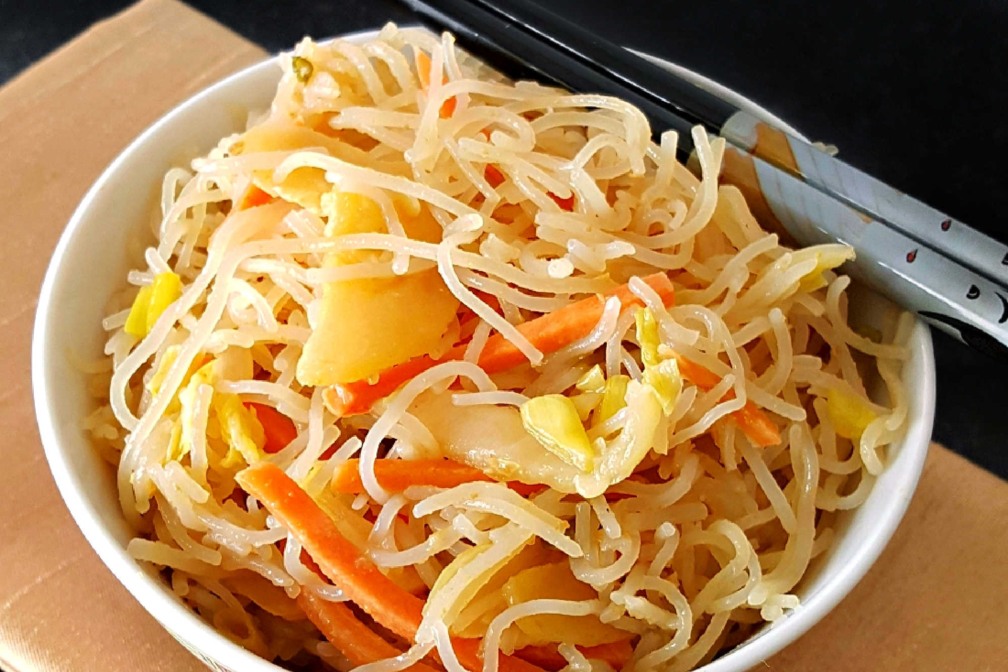 Vegetable pancit is all about balance and flavor, inspired by everyday wellness. Cook up this natural recipe and discover how easy it is to make veggies a regular part of your routine.  #VegetablePancitLove #NoodleNirvana #PlantBasedEats #NoodleObsessed #AsianInspiredVeggieDish #VegetablePancitDelight #HealthyAsianCuisine #MeatlessMondayInspo #VeggieNoodleLove #AsianMeatlessEats