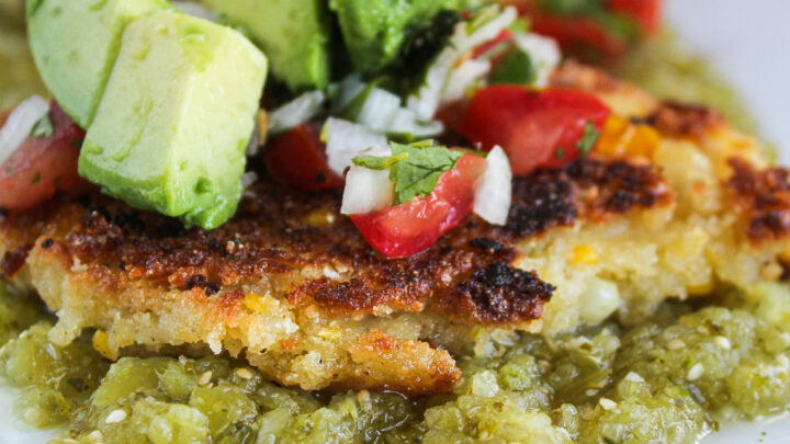 This Sweet Corn Tamale Cakes Recipe is a Cheesecake Factory Copycat recipe! They can be served as an appetizer or as a main dish. Check out this list of the Best Copycat Recipes for more restaurant recipe inspiration.