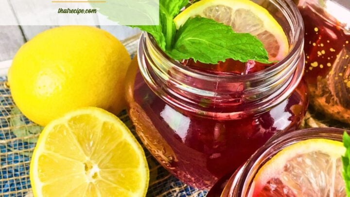 Passion Tea Lemonade is a refreshing way to quench your thirst in summer at a fraction of the coffee house price.