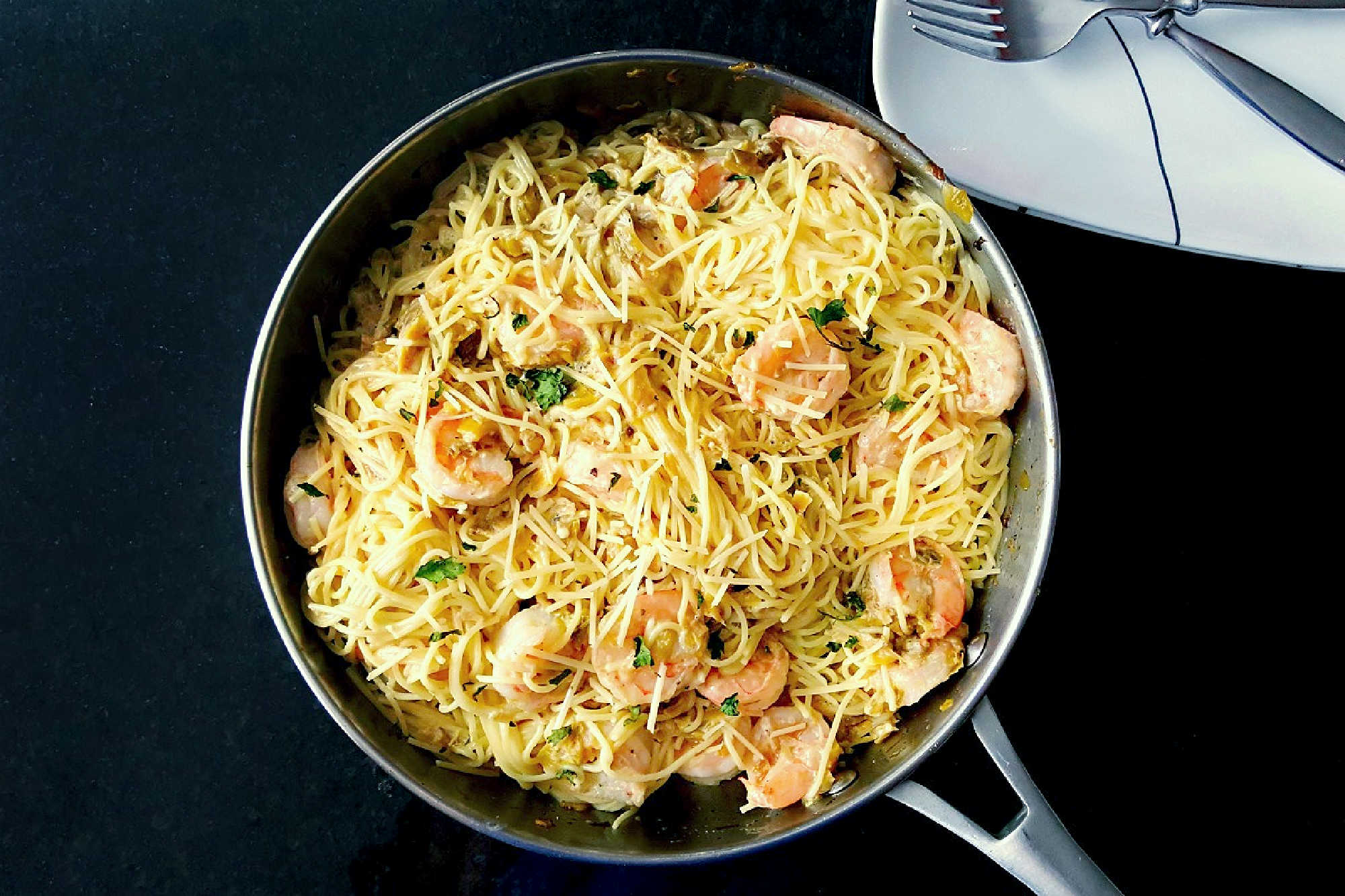 Shrimp and leeks add a savory pop to classic Pasta Carbonara, bringing together velvety sauce, al dente pasta, and fresh flavors in one dish. Ready to try something new? Save this recipe for your next dinner inspiration. #ShrimpCarbonara #PastaCarbonara #SeafoodPasta #ShrimpPasta #CarbonaraRecipe #LeeksRecipe #CreamyPasta #EasyDinnerRecipe #HomemadePasta #WeeknightDinner #DateNightDinner #FoodBlogRecipe #PastaCarbonara #LeekLovers #ItalianFoodie #HomeCookingDelight