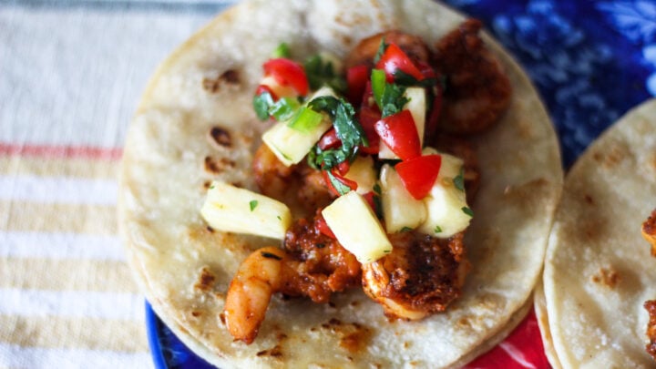 Image for 15 Minute Shrimp Tacos Recipe