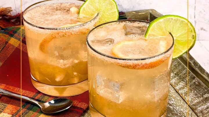 Sparkling Paloma is a bright tangy refreshing cocktail made with grapefruit juice, tequila, club soda and a salted rim.