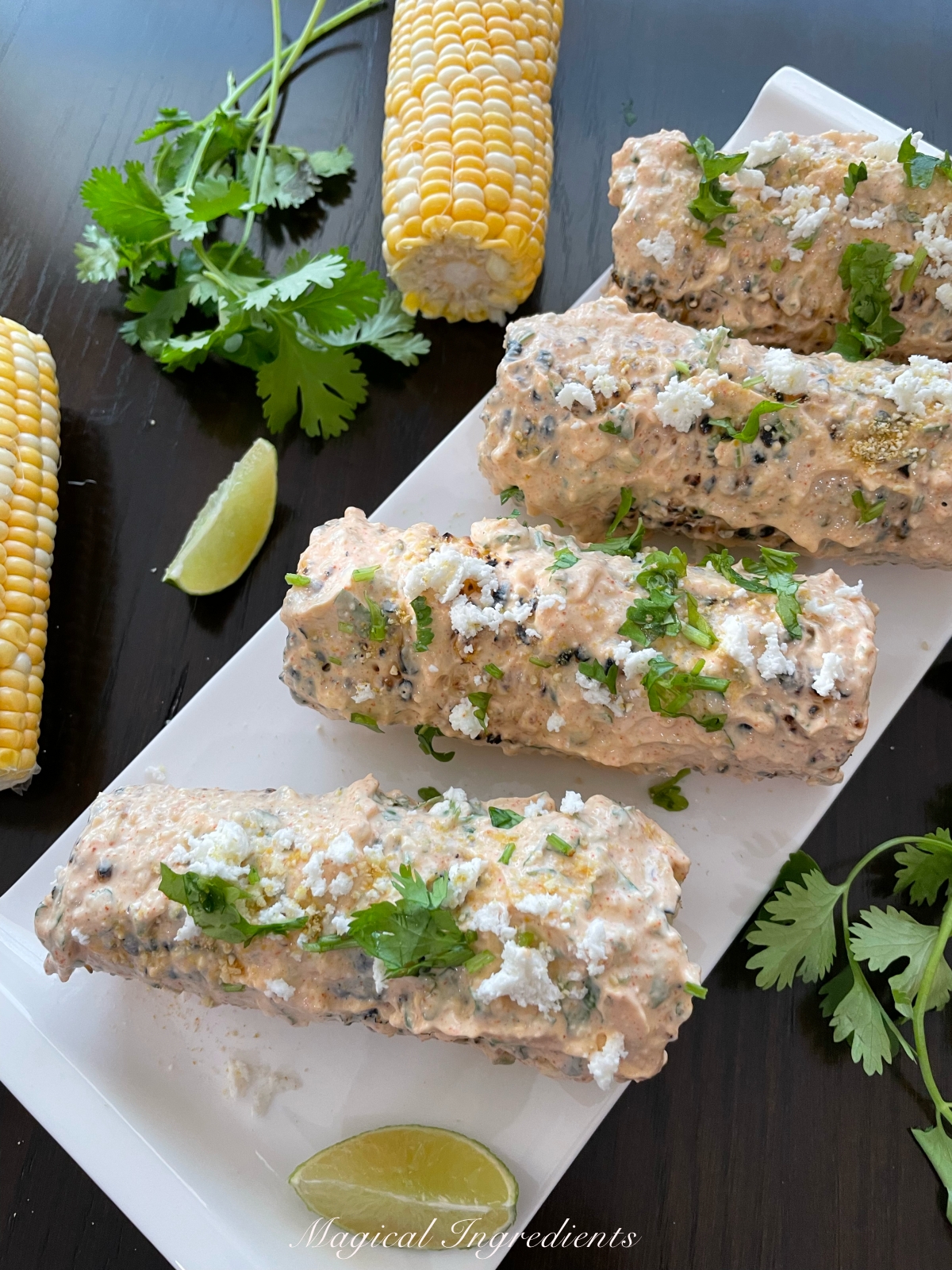 Elote is the ultimate grilled corn that is sweet, smoky, creamy, tangy, and packed with flavor. A simple yet irresistible dish, this is the favorite corn recipe for all.