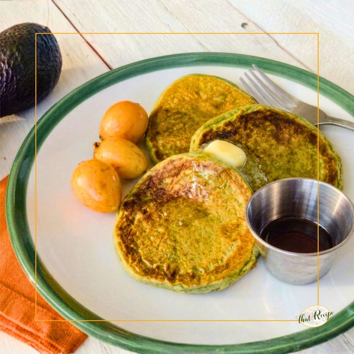 Avocado Pancakes have a gentle green hue and a silky texture, healthy fats, essential minerals and antioxidants in a fluffy pancake.