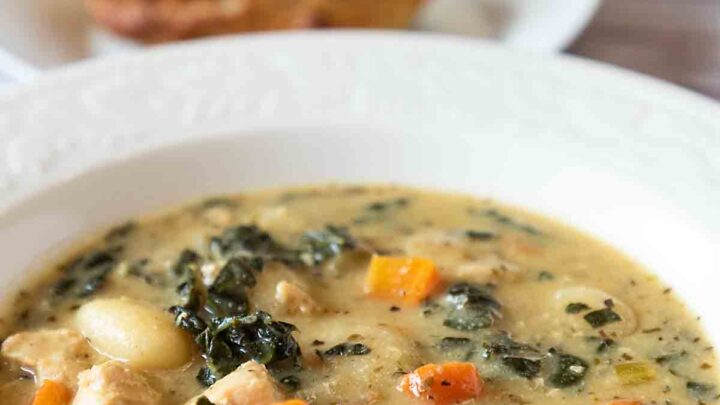 Like an extra rich, creamy Chicken Soup, Chicken Gnocchi Soup takes comfort to the next level.  Make it in one pot even!