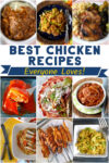 Need easy dinner inspiration? These best chicken recipes are perfect for family meals, weeknight dinners, grilling, casseroles, and meal prep. Find simple, flavorful ideas everyone can enjoy. #BestChickenRecipes #ChickenDinner #EasyDinner #FamilyMeals