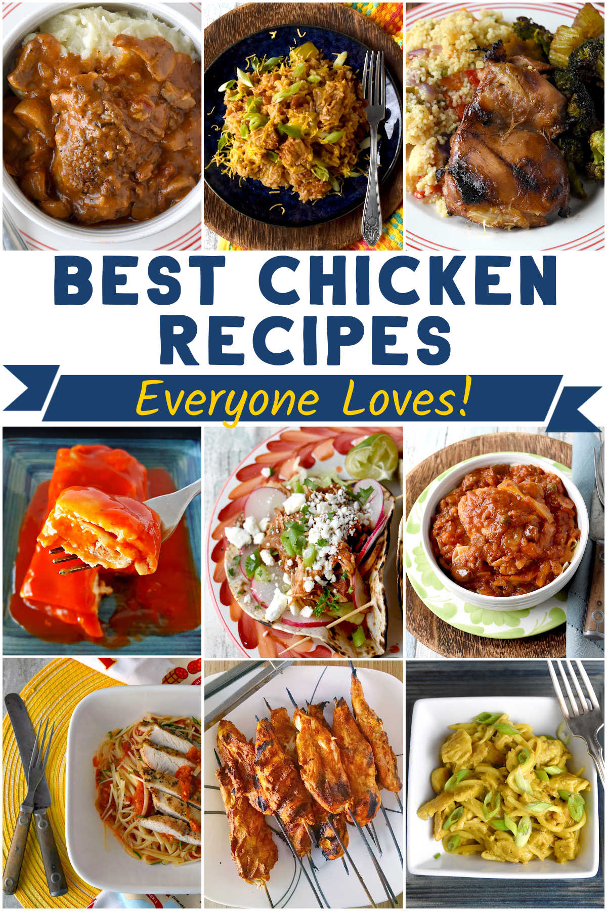 Need easy dinner inspiration? These best chicken recipes are perfect for family meals, weeknight dinners, grilling, casseroles, and meal prep. Find simple, flavorful ideas everyone can enjoy. #BestChickenRecipes #ChickenDinner #EasyDinner #FamilyMeals