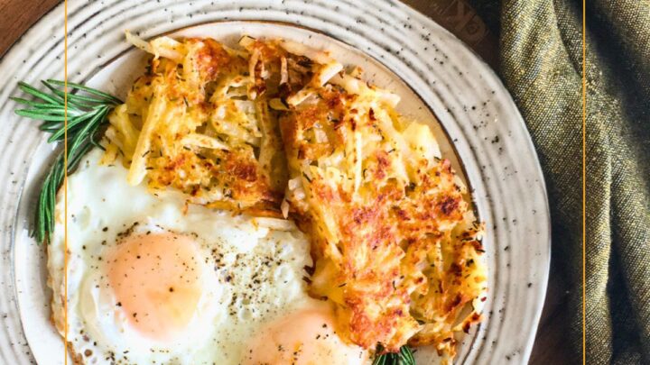 Homemade cheesy hash browns are the perfect side dish for breakfast or dinner. Learn how to make them easily at home when the craving hits.