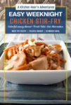 This easy chicken stir-fry gets all its flavor from a homemade stir-fry sauce. Say goodbye to boring dinners and hello to a new favorite recipe! #QuickAndEasyDinner #OnePanMeal #AsianInspiredCuisine #30MinuteMeals #WeeknightDinners
