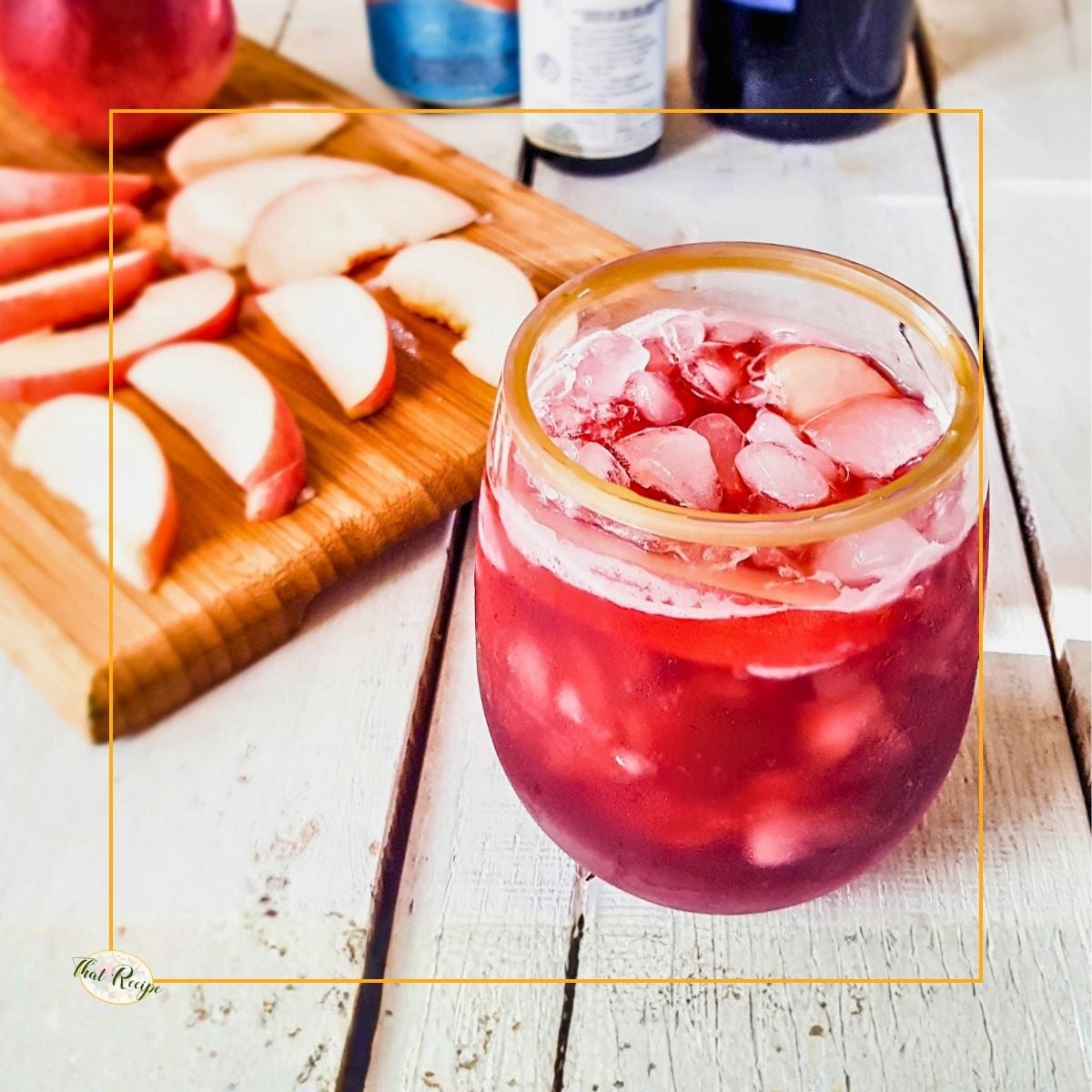 Citrus Peach Red Wine Spritzer is a delicious way to celebrate summer. Just four simple ingredients, including juicy fresh peaches.