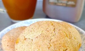 Apple Cider Snickerdoodles made with apple cider and apple pie spice. These soft, chewy cookies are rolled in spiced sugar for a delicious fall treat.