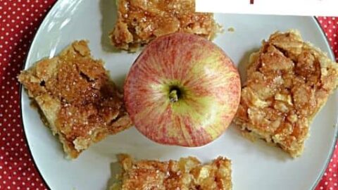 Apple Squares combine brown sugar and spices with the sweetness of apples to make a tasty cookie perfect for fall.