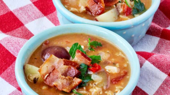 This easy clam chowder is wonderful when the weather gets cooler and you need something warming and easy to put together.