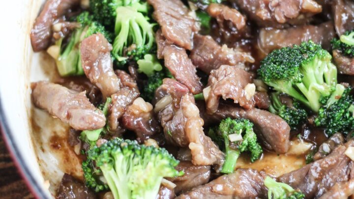 If you want a delicious quick dinner, you have to make my 15 minute beef and broccoli stir fry. It is simple and the steak is super tender.
