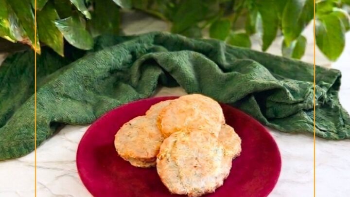 Coffee Crisp Cookies are an amazing combination of almond flour with ground coffee for a crispy golden cookie that coffee lovers will adore.