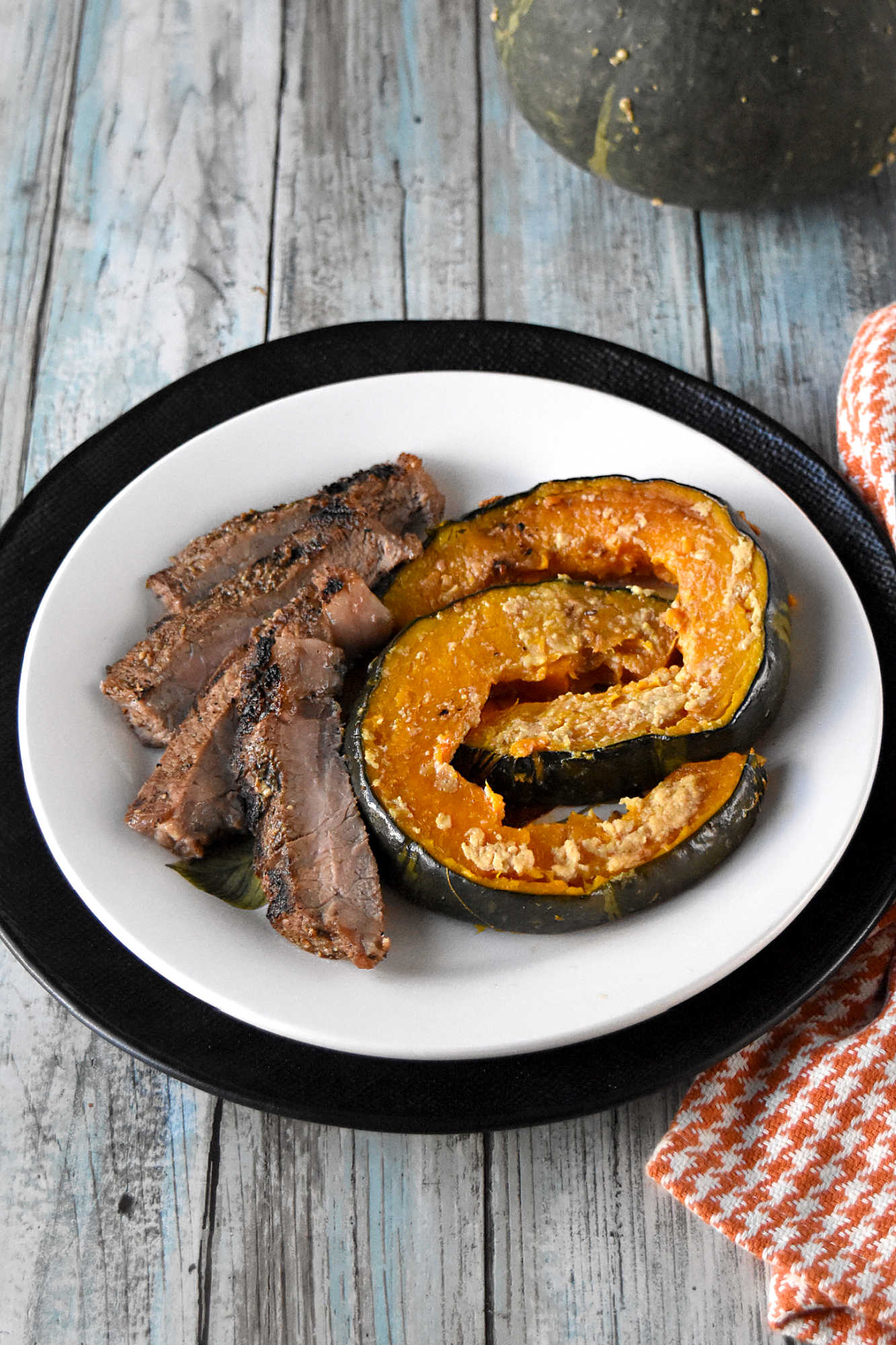 Easy Miso Butter Glazed Kabocha Squash is a cozy fall side dish with creamy Japanese pumpkin, caramelized edges, and a rich savory-sweet miso glaze. #KabochaSquash #MisoButter #RoastedSquash #FallRecipes #ThanksgivingSideDish #VegetarianRecipes #JapaneseInspired #EasySideDish #FallFlavors #AutumnFood