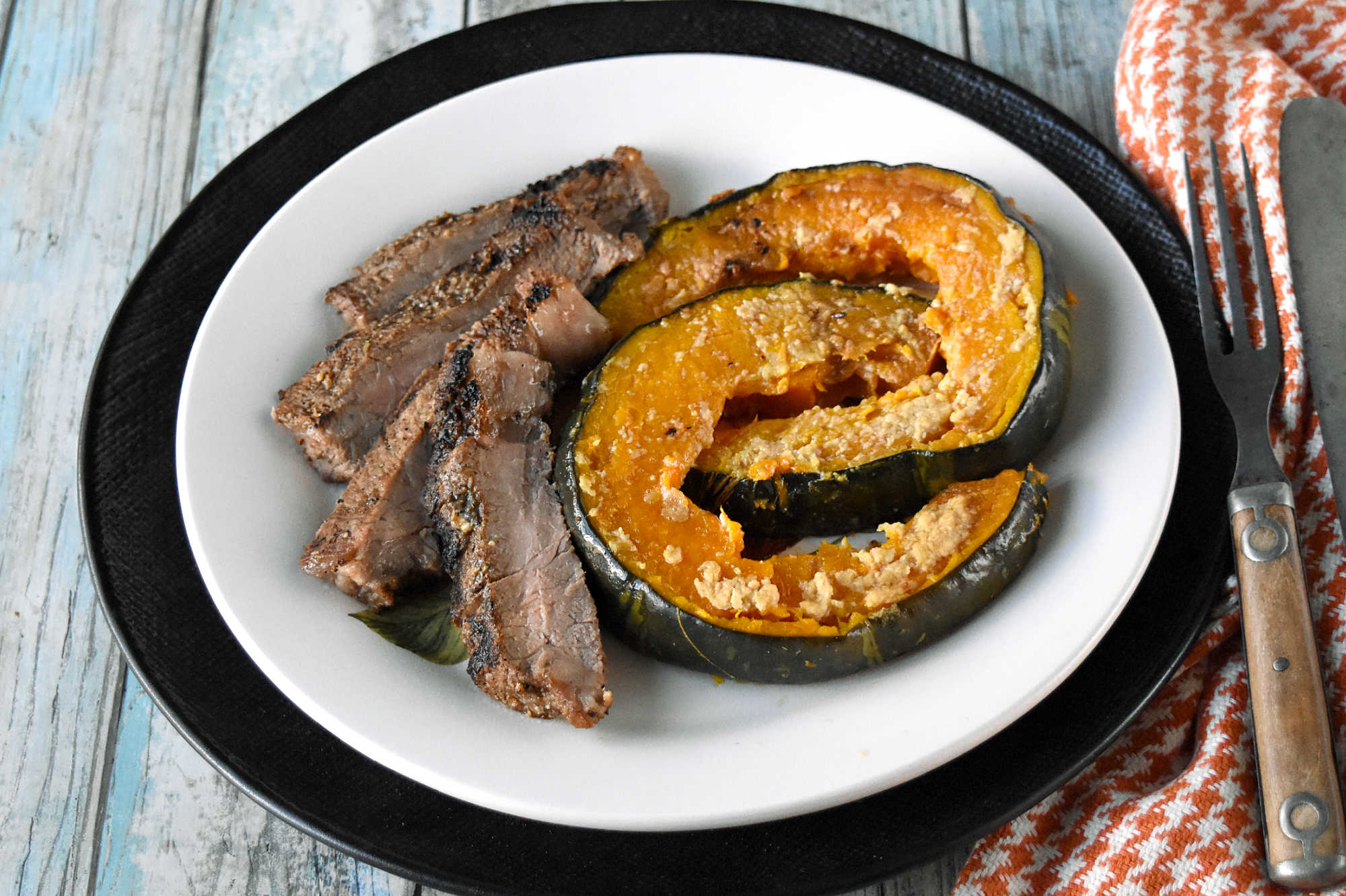 Easy Miso Butter Glazed Kabocha Squash is a cozy fall side dish with creamy Japanese pumpkin, caramelized edges, and a rich savory-sweet miso glaze. #KabochaSquash #MisoButter #RoastedSquash #FallRecipes #ThanksgivingSideDish #VegetarianRecipes #JapaneseInspired #EasySideDish #FallFlavors #AutumnFood