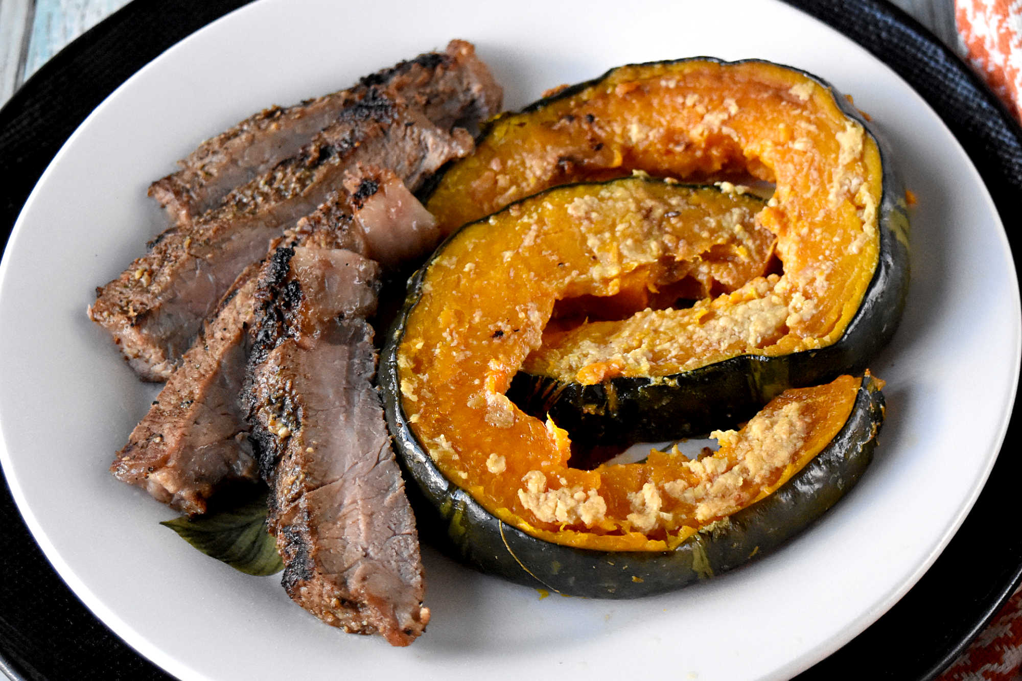 Easy Miso Butter Glazed Kabocha Squash is a cozy fall side dish with creamy Japanese pumpkin, caramelized edges, and a rich savory-sweet miso glaze. #KabochaSquash #MisoButter #RoastedSquash #FallRecipes #ThanksgivingSideDish #VegetarianRecipes #JapaneseInspired #EasySideDish #FallFlavors #AutumnFood