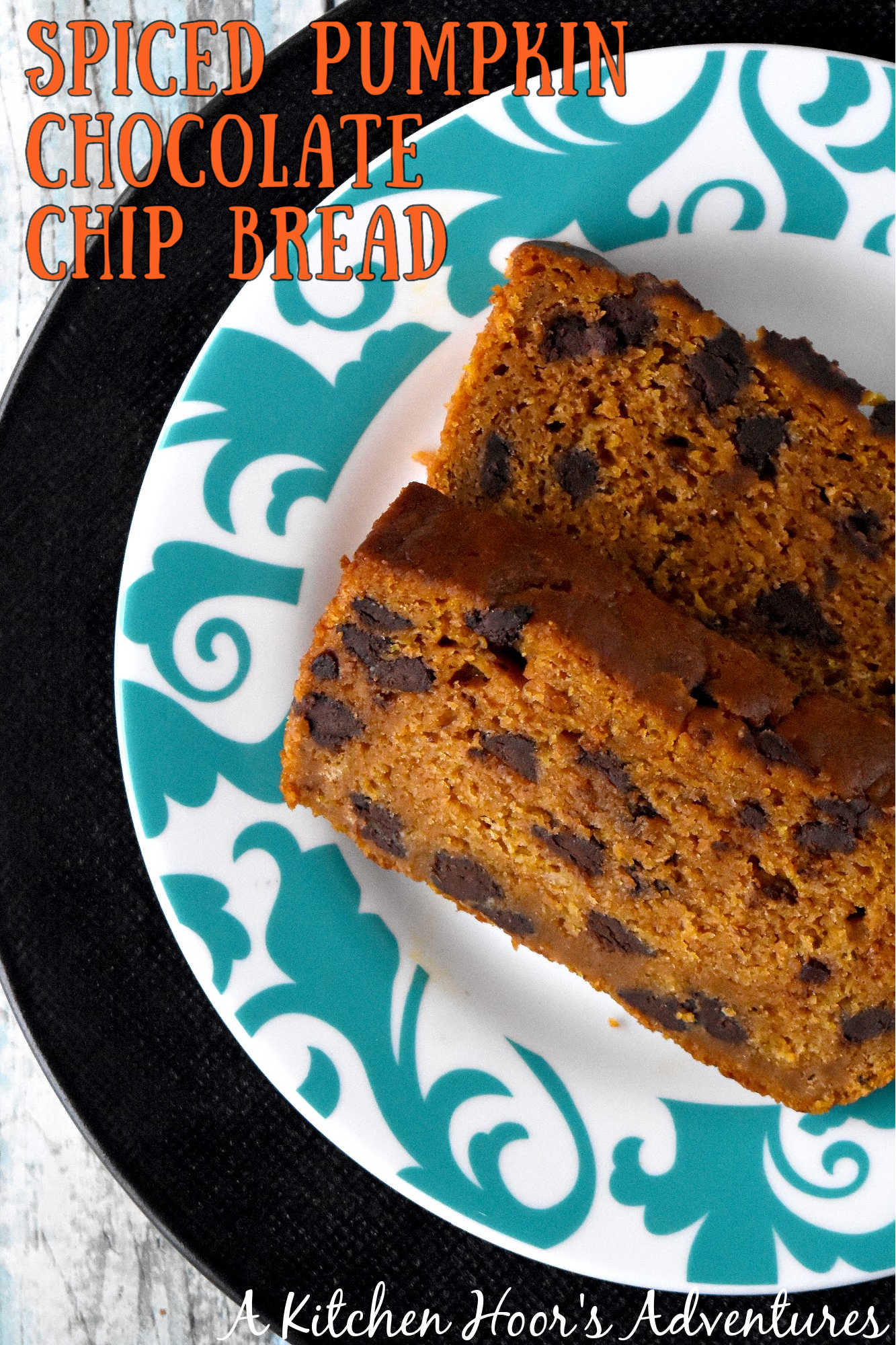 Soft pumpkin bread, melty chocolate chips, and a cozy gingerbread spice twist make this loaf feel like fall in every slice. Serve it with coffee, brunch, or a quiet afternoon treat.  #PumpkinBread #ChocolateChipBread #FallBaking #PumpkinRecipes #QuickBread #FallFlavors #CozyBakes #AutumnRecipes
